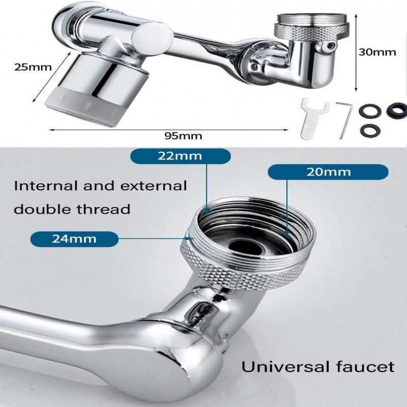 NEW DESIGN ROTATING TAP FAUCET EXTENDER 360° ROTATING