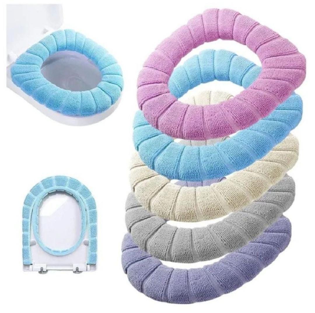 Universal Warm Soft Thickened Seat Cover Washable Home Toilet Seat Cover With Cushion