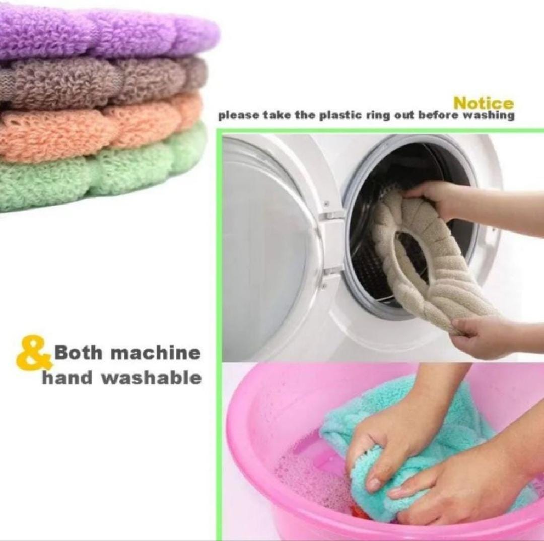 Universal Warm Soft Thickened Seat Cover Washable Home Toilet Seat Cover With Cushion