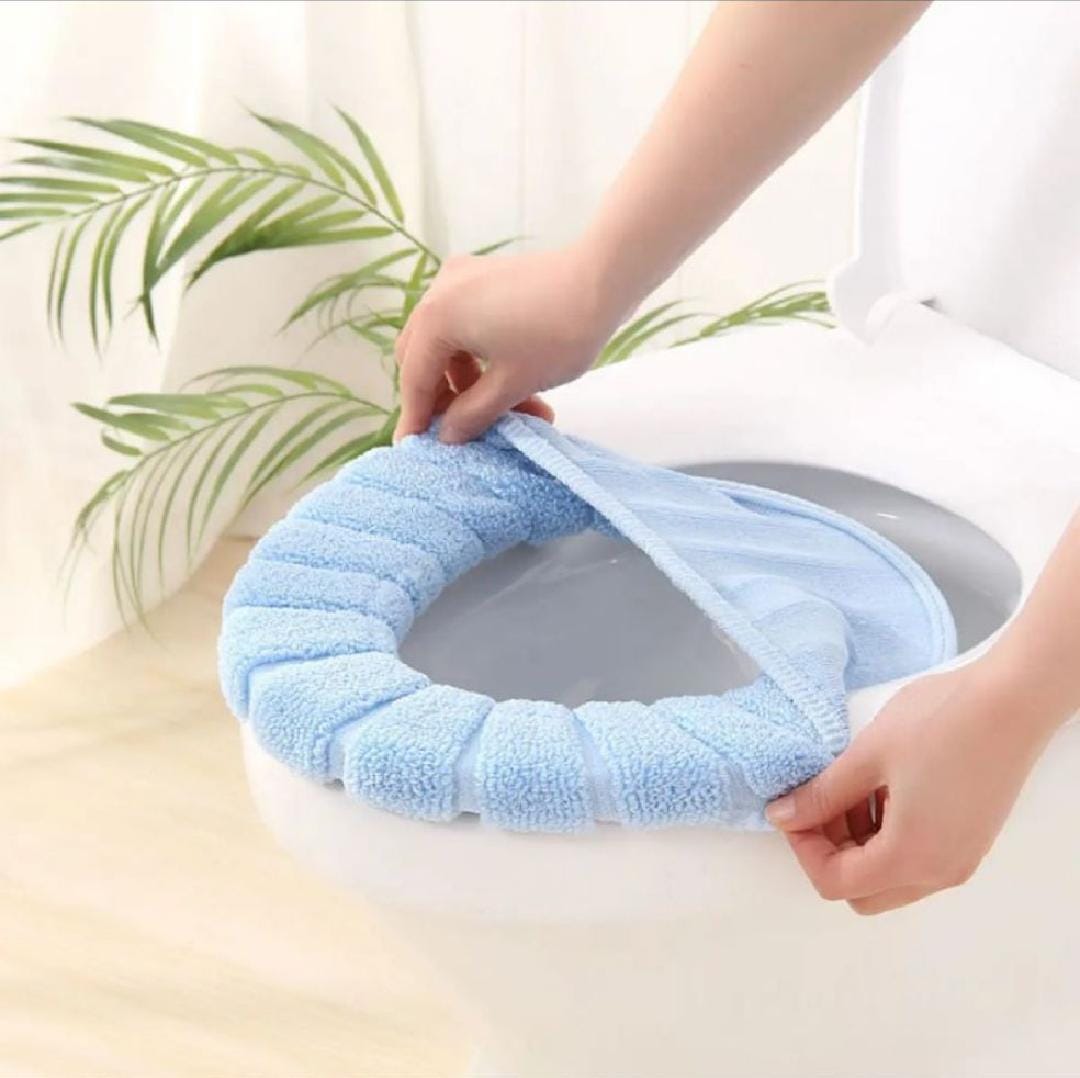 Universal Warm Soft Thickened Seat Cover Washable Home Toilet Seat Cover With Cushion