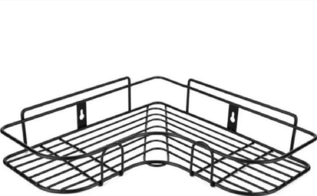 Metal Corner Rack For Bathroom & Kitchen Storage